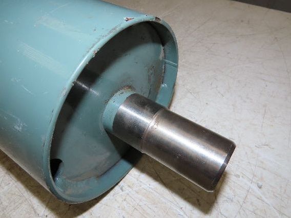 Hytrol 24" Belt Conveyor Crowned Tail Pulley 6" Dia 20.25"L B-24801-024