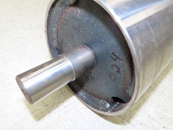 Hytrol 24" Belt Conveyor Crowned Take-Up Pulley 6" Dia 20.25"L WA-027034-024