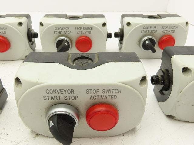Lovato LPZP2A8 Electrical Roach Conveyor Drive Control Selector Switch Lot of 6
