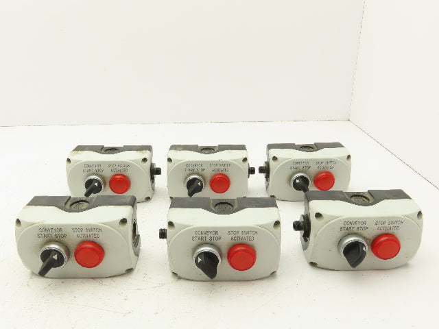 Lovato LPZP2A8 Electrical Roach Conveyor Drive Control Selector Switch Lot of 6