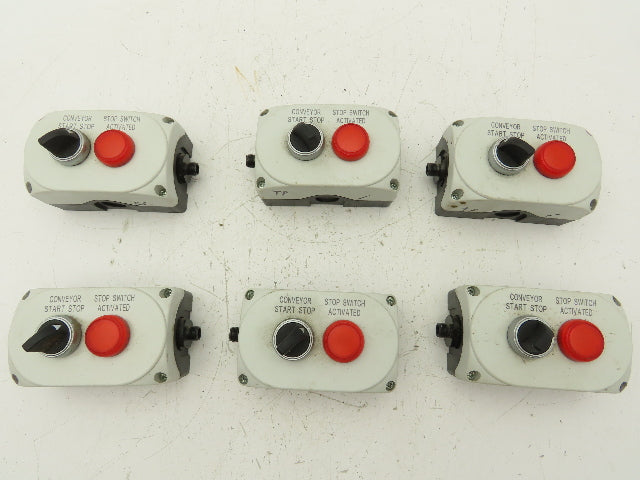 Lovato LPZP2A8 Electrical Roach Conveyor Drive Control Selector Switch Lot of 6