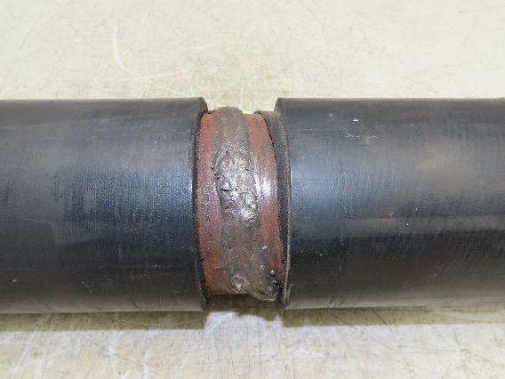 Belt Conveyor Lagged Drive Pulley 4" Dia 30.25"L