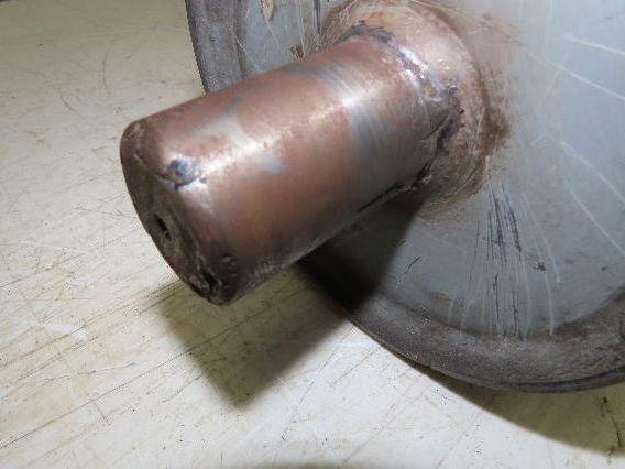 Belt Conveyor Crowned Take-Up/Tail Pulley Roller 6" Dia 32"L