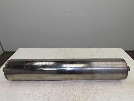 Belt Conveyor Crowned Take-Up/Tail Pulley Roller 6" Dia 32"L