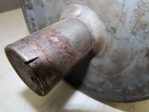 Belt Conveyor Crowned Take-Up/Tail Pulley Roller 6" Dia 32"L