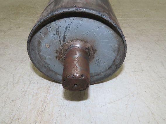 Belt Conveyor Crowned Take-Up/Tail Pulley Roller 6" Dia 32"L