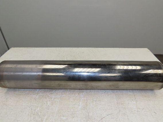 Belt Conveyor Crowned Take-Up/Tail Pulley Roller 6" Dia 32"L