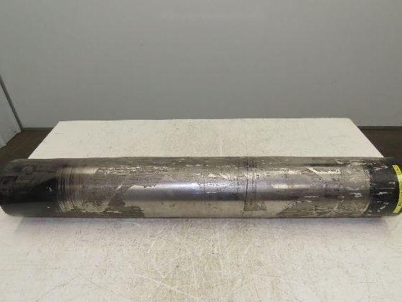Hytrol 42" Belt Conveyor Crowned Tail Pulley Roller 6" Dia 38.25"L