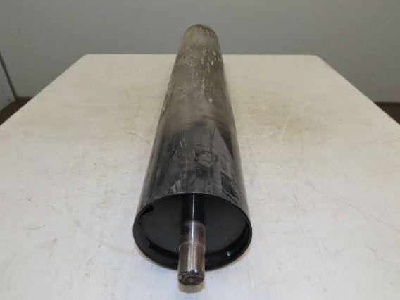 Hytrol 42" Belt Conveyor Crowned Tail Pulley Roller 6" Dia 38.25"L