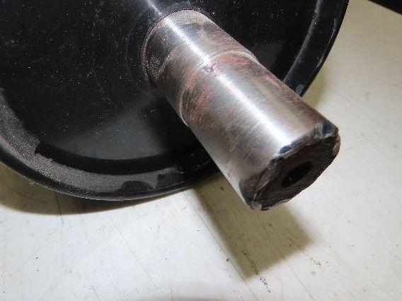 Hytrol 42" Belt Conveyor Crowned Tail Pulley Roller 6" Dia 38.25"L