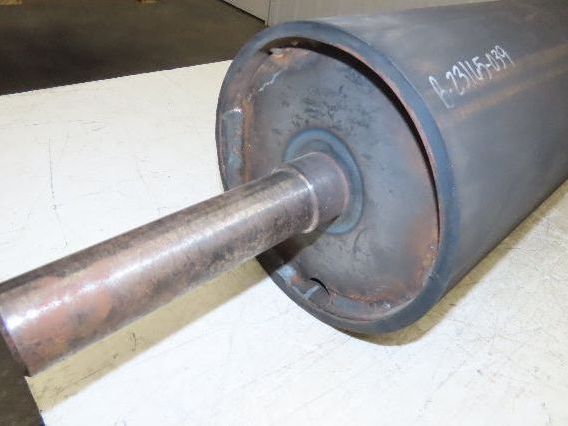 Hytrol 39" Belt Conveyor Center Drive Pulley 8" Dia 35.5"L B-23165-039