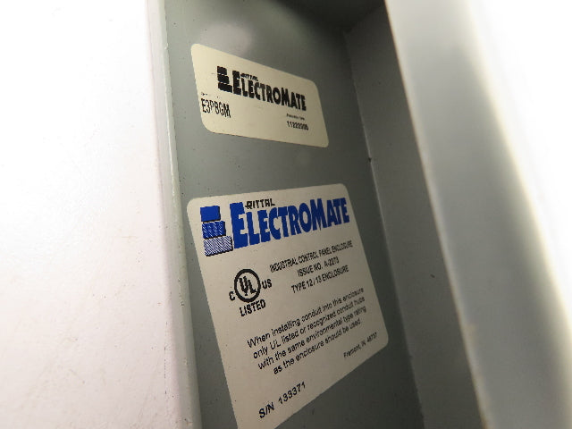Rittal Electromate E3PBGM Industrial Control Panel Enclosure 3 Button