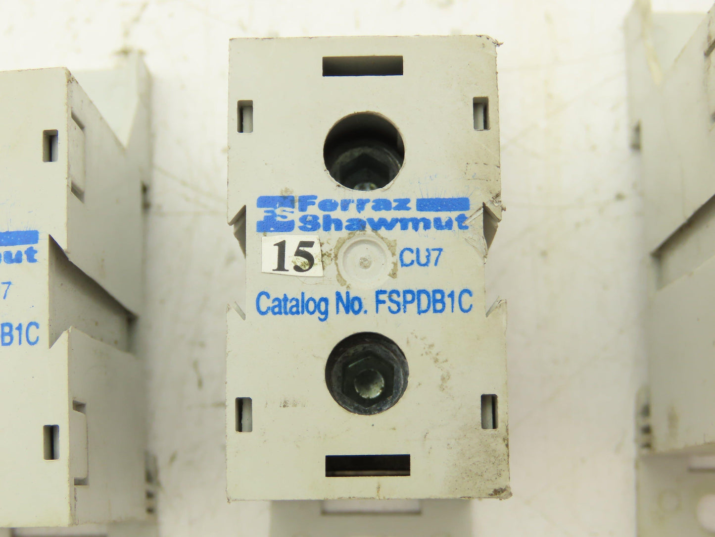 Ferraz Shawmut FSPDB1C Power Distribution Block 600V 175A Line 2/0-#14 Lot of 3