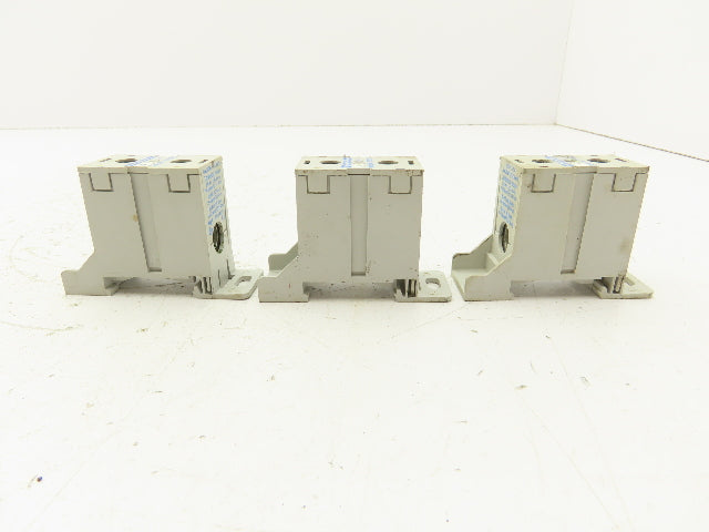 Ferraz Shawmut FSPDB1C Power Distribution Block 600V 175A Line 2/0-#14 Lot of 3