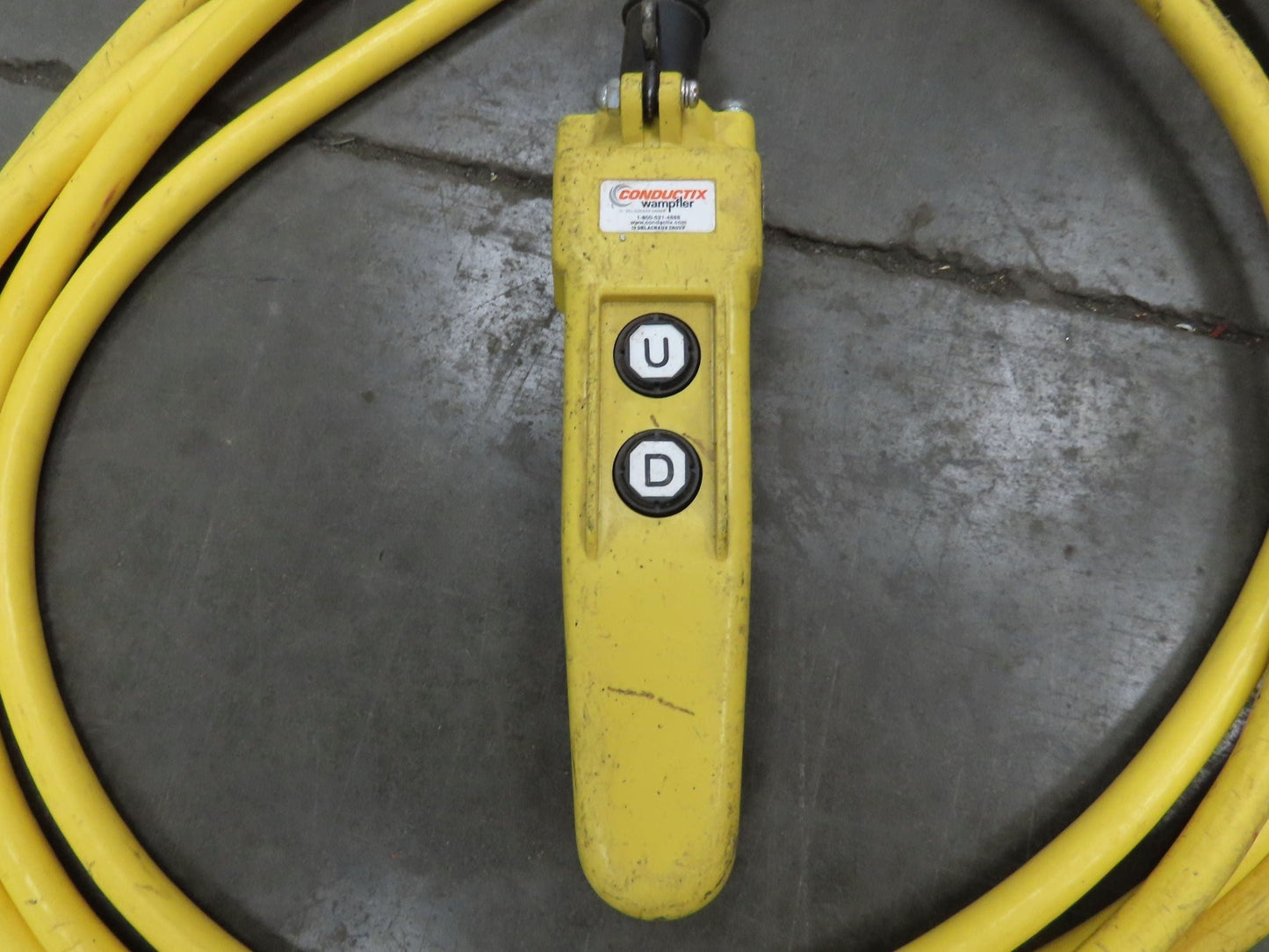 CM Lodestar RR Electric Chain Hoist 2 Ton 16 FPM 27' Lift 575 Volt 3PH