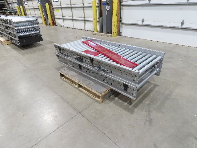 Hilmot 30"x 6' Motorized Roller Conveyor 24VDC MDR Variable Speed Zones 27"BF