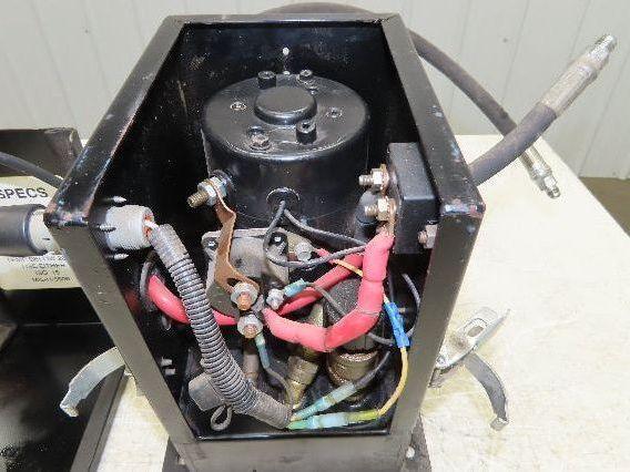 12V Hydraulic Power Unit 150A Breaker 1 Gallon Reservoir