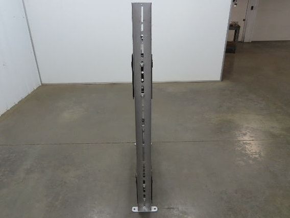 30" Wide Incline Conveyor Leg Floor Support 20-54" Adj Height Gray Heavy Duty