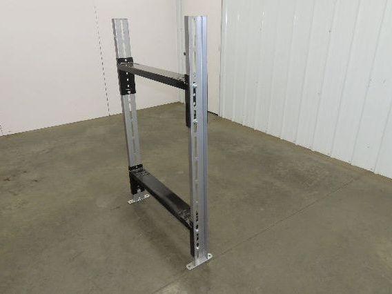 30" Wide Incline Conveyor Leg Floor Support 20-54" Adj Height Gray Heavy Duty