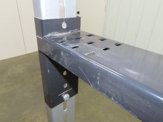 30" Wide Incline Conveyor Leg Floor Support 20-54" Adj Height Gray Heavy Duty