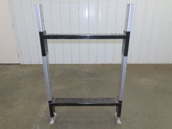 30" Wide Incline Conveyor Leg Floor Support 20-54" Adj Height Gray Heavy Duty