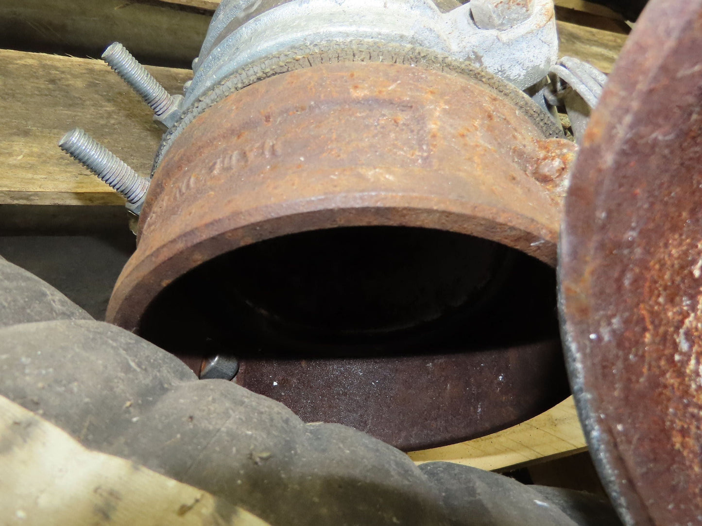 Jason 4470 Dry Bulk Material Rubber Suction Hose 5"x 49' 6"