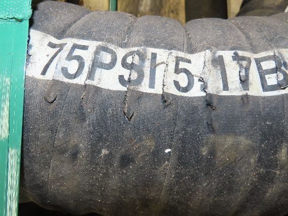 Jason 4470 Dry Bulk Material Rubber Suction Hose 5"x 49' 6"