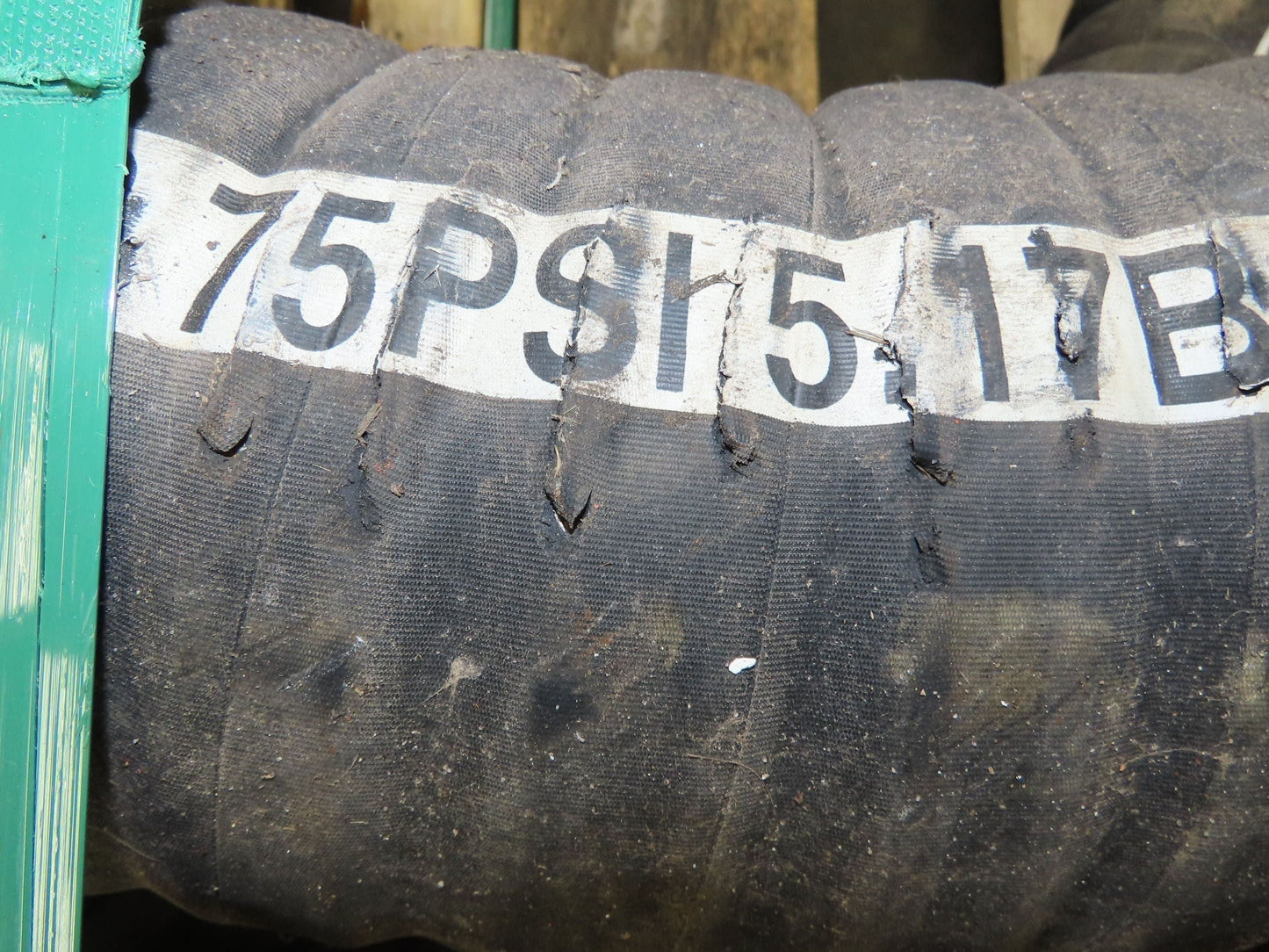 Jason 4470 Dry Bulk Material Rubber Suction Hose 5"x 49' 6"