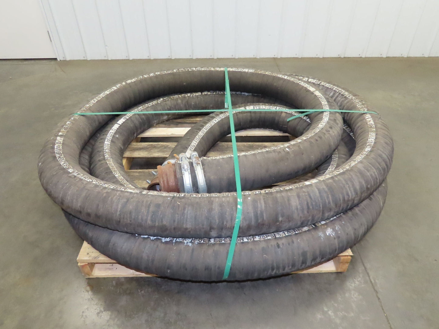 Jason 4470 Dry Bulk Material Rubber Suction Hose 5"x 49' 6"
