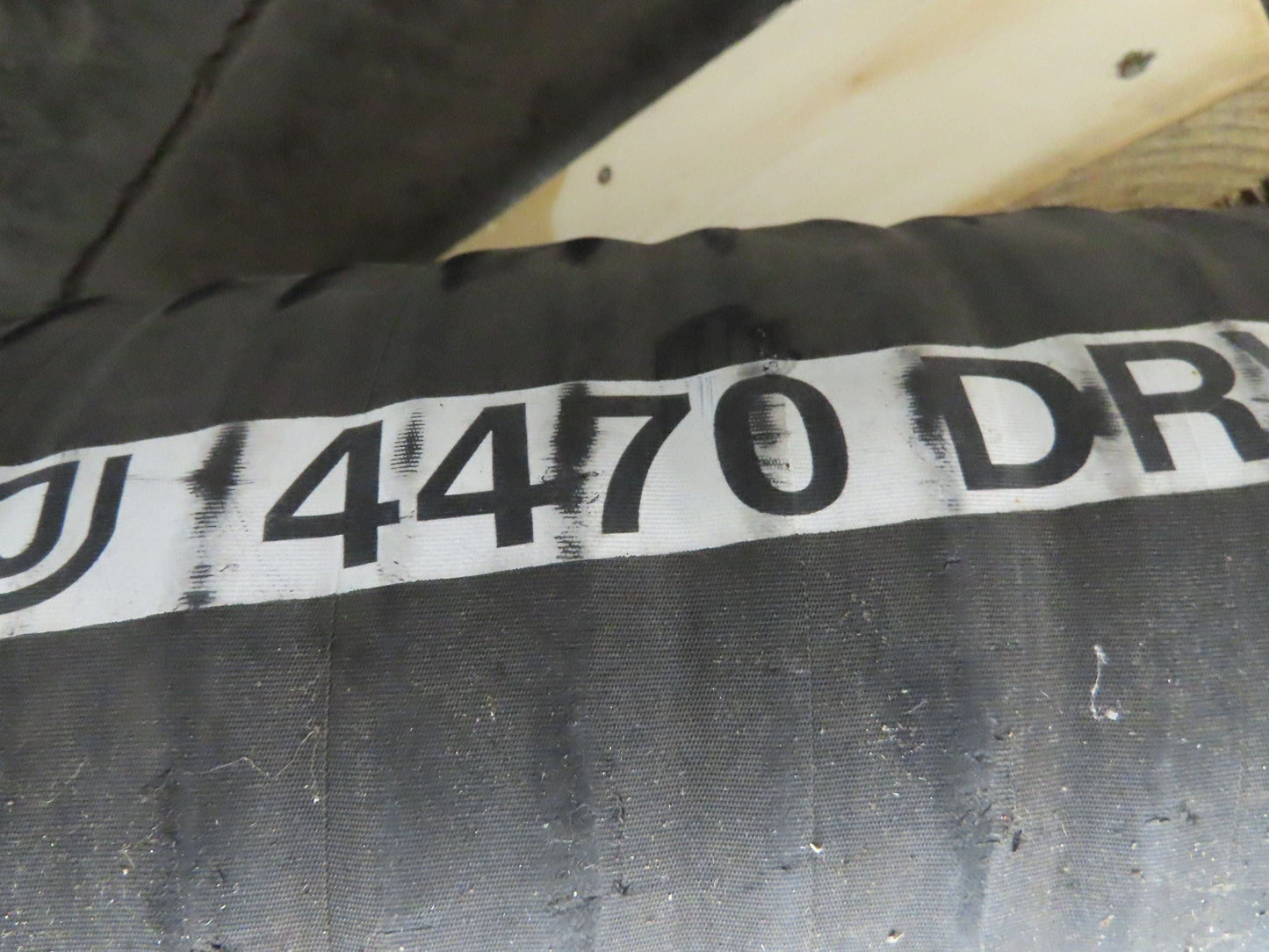 Jason 4470 Dry Bulk Material Rubber Suction Hose 5"x 49' 6"