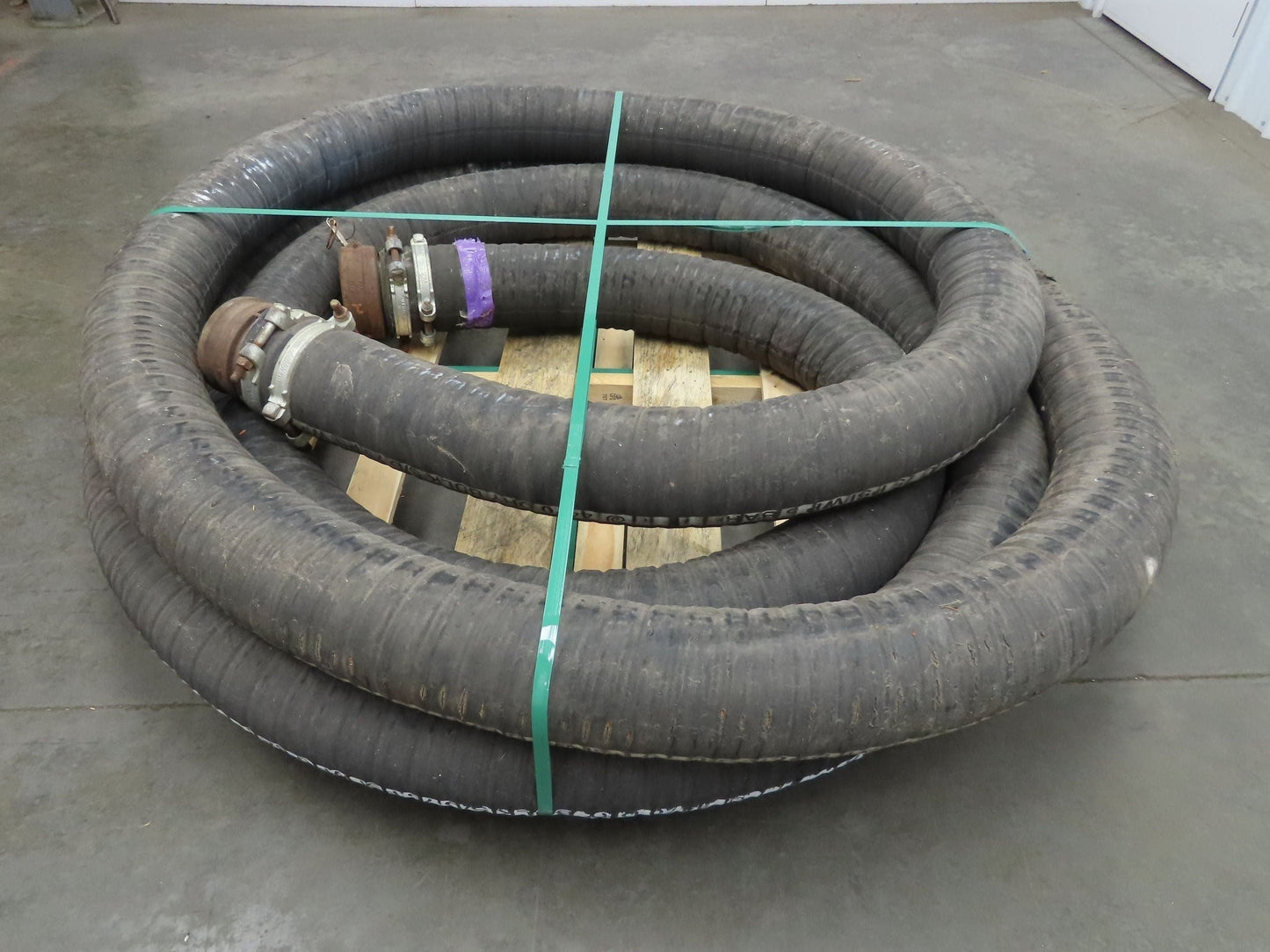 Jason 4470 Dry Bulk Material Rubber Suction Hose 5"x 49' 6"