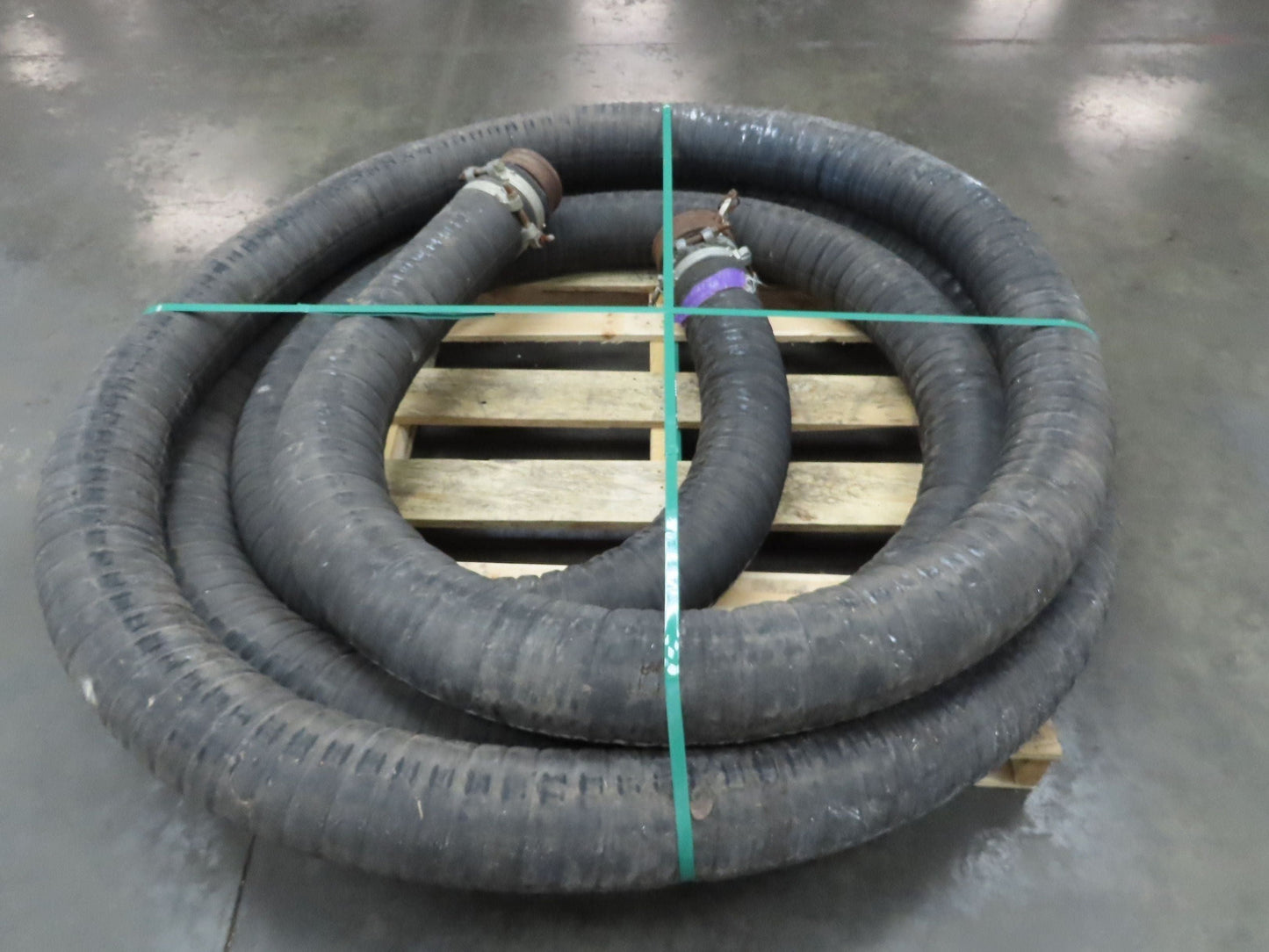 Jason 4470 Dry Bulk Material Rubber Suction Hose 5"x 49' 6"
