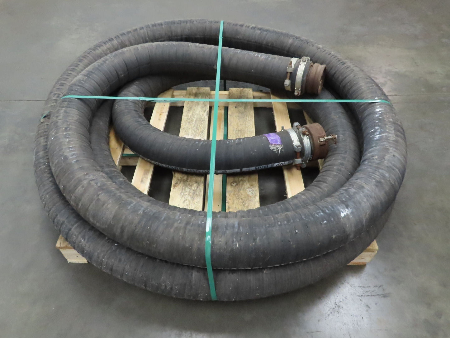 Jason 4470 Dry Bulk Material Rubber Suction Hose 5"x 49' 6"