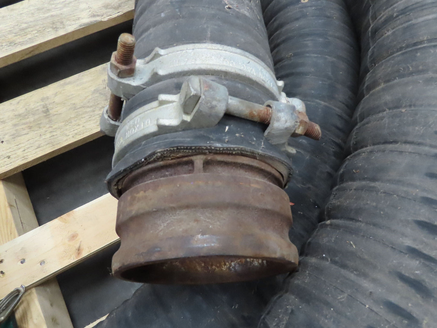 Jason 4470 Dry Bulk Material Rubber Suction Hose 5"x 49' 6"