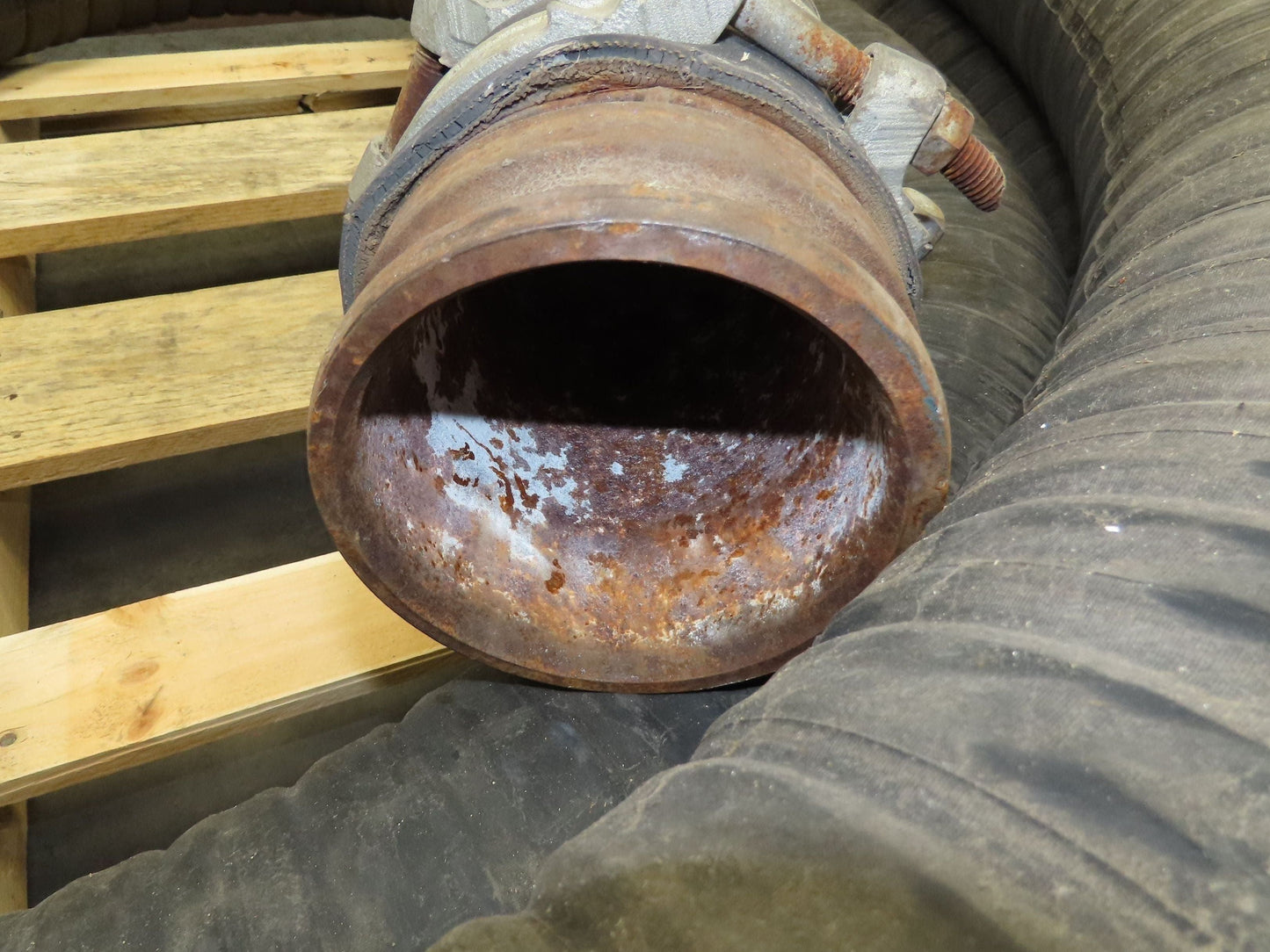 Jason 4470 Dry Bulk Material Rubber Suction Hose 5"x 49' 6"