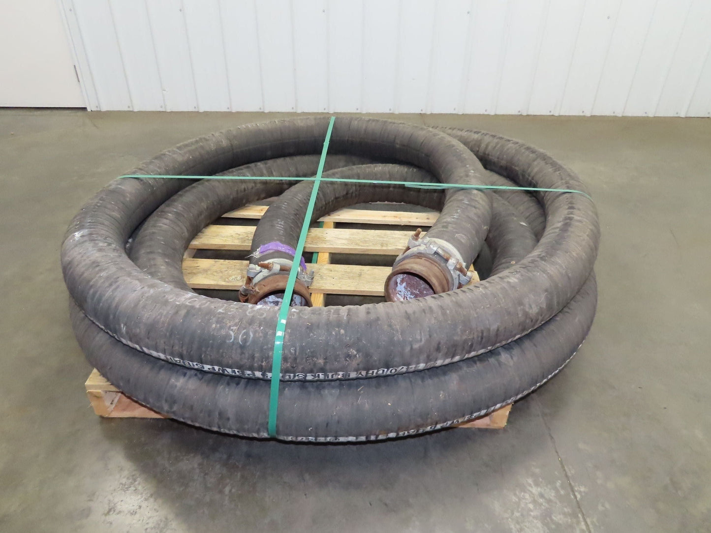 Jason 4470 Dry Bulk Material Rubber Suction Hose 5"x 49' 6"