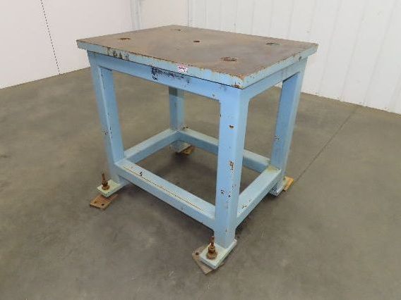 1-1/2" Steel Top Machine Mounting Base Welding Table 35"x26"x 34-1/2"H