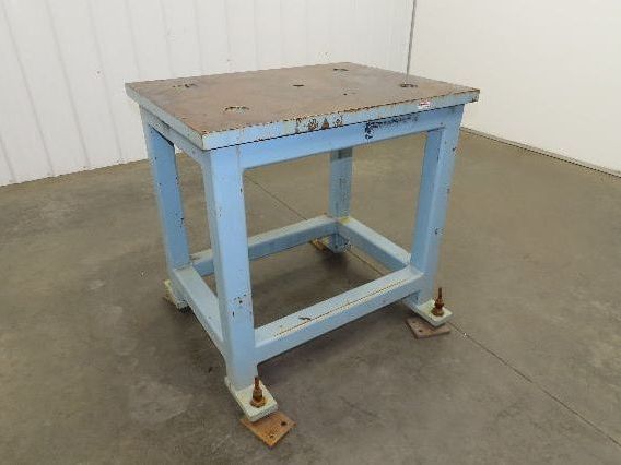 1-1/2" Steel Top Machine Mounting Base Welding Table 35"x26"x 34-1/2"H