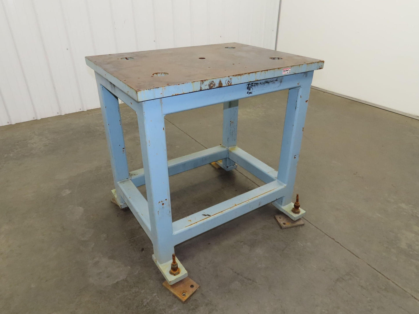 1-1/2" Steel Top Machine Mounting Base Welding Table 35"x26"x 34-1/2"H