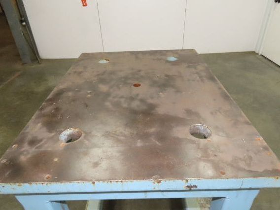 1-1/2" Steel Top Machine Mounting Base Welding Table 35"x26"x 34-1/2"H