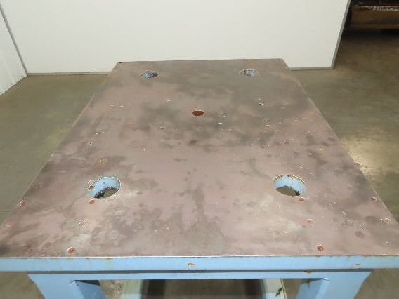 1-1/2" Steel Top Machine Mounting Base Welding Table 35"x26"x 34-1/2"H
