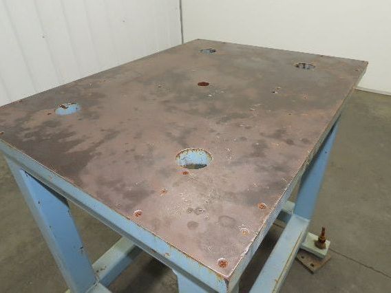 1-1/2" Steel Top Machine Mounting Base Welding Table 35"x26"x 34-1/2"H