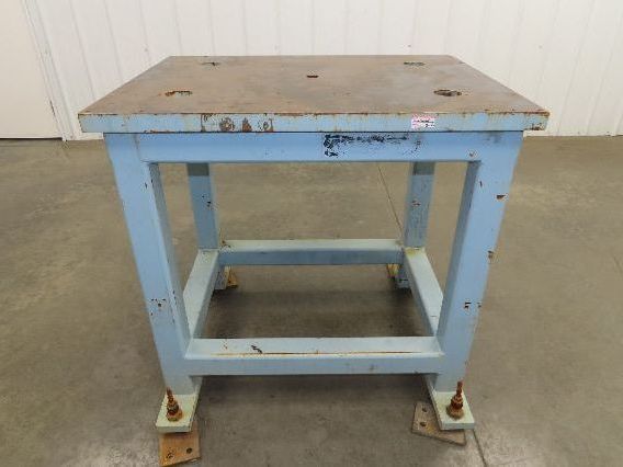 1-1/2" Steel Top Machine Mounting Base Welding Table 35"x26"x 34-1/2"H