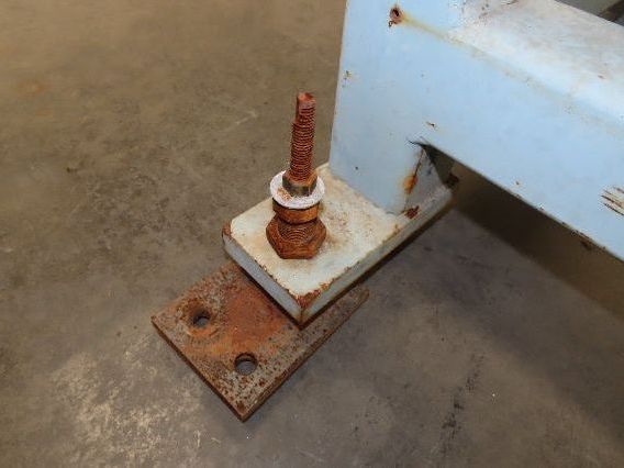 7/8" Steel Top Machine Mounting Base Welding Table 27"x25"x 31-1/4"H