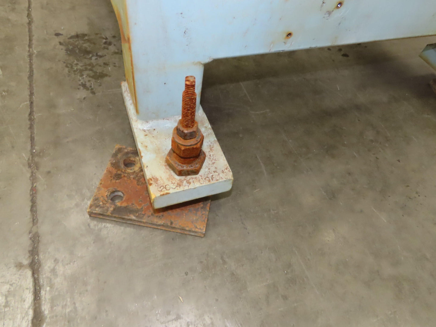 7/8" Steel Top Machine Mounting Base Welding Table 27"x25"x 31-1/4"H