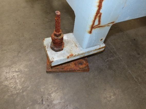7/8" Steel Top Machine Mounting Base Welding Table 27"x25"x 31-1/4"H