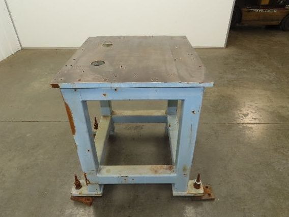 7/8" Steel Top Machine Mounting Base Welding Table 27"x25"x 31-1/4"H