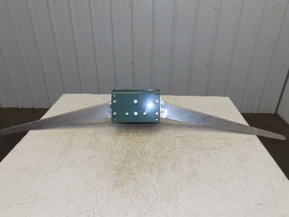 Conveyor Traffic Cop 2-Lane Merge Package Flow Control Swing Arms