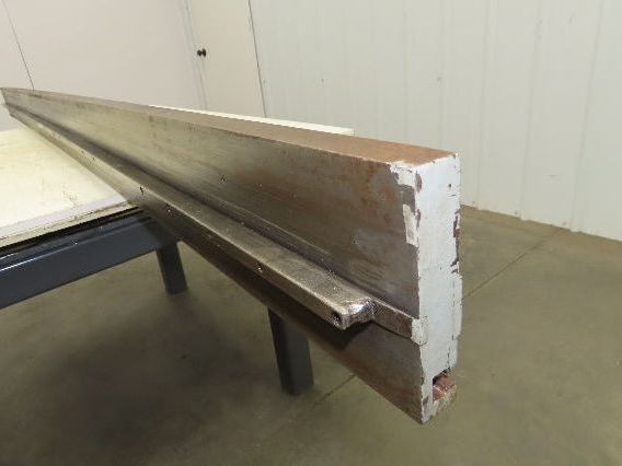 Press Brake Die 96-3/4" Long 5" Wide Flat Die 1" Thick 1/2" Tang