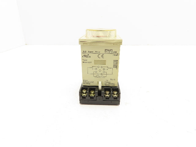 Fuji Electric MS4SF-CE1T Super Timer Relay Socket 0.6-12 Sec 24V